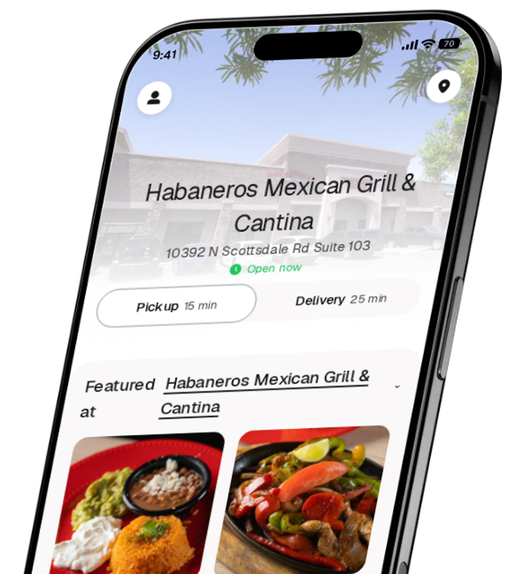 Habaneros Mexican Grill & Cantina app preview